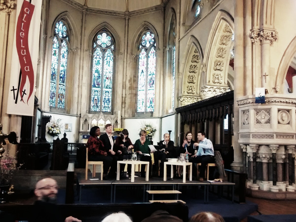The hustings panel